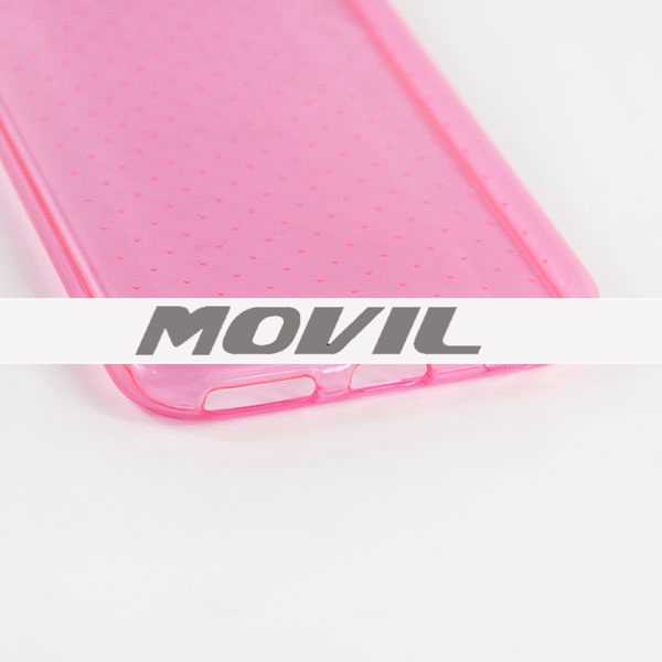 NP-1860 Transparente tpu funda para iPhone  6-5